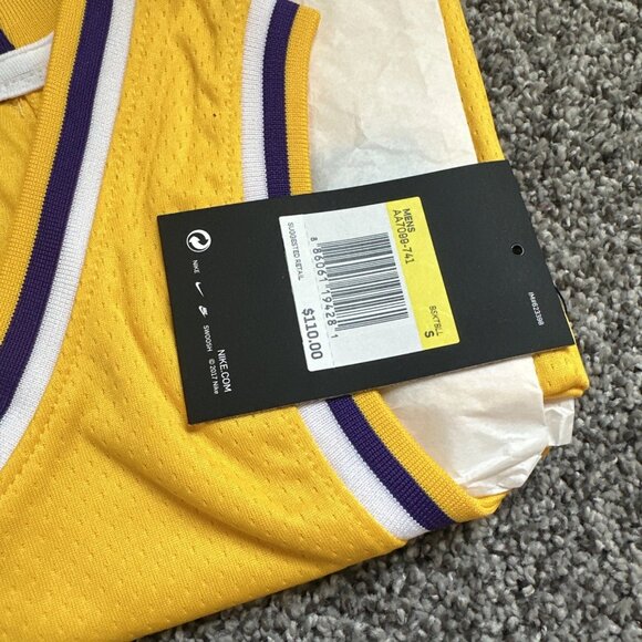 Nike NBA Lakers Jersey LeBron James Edition Swingman AA7099-741 Size Small - Picture 7 of 11
